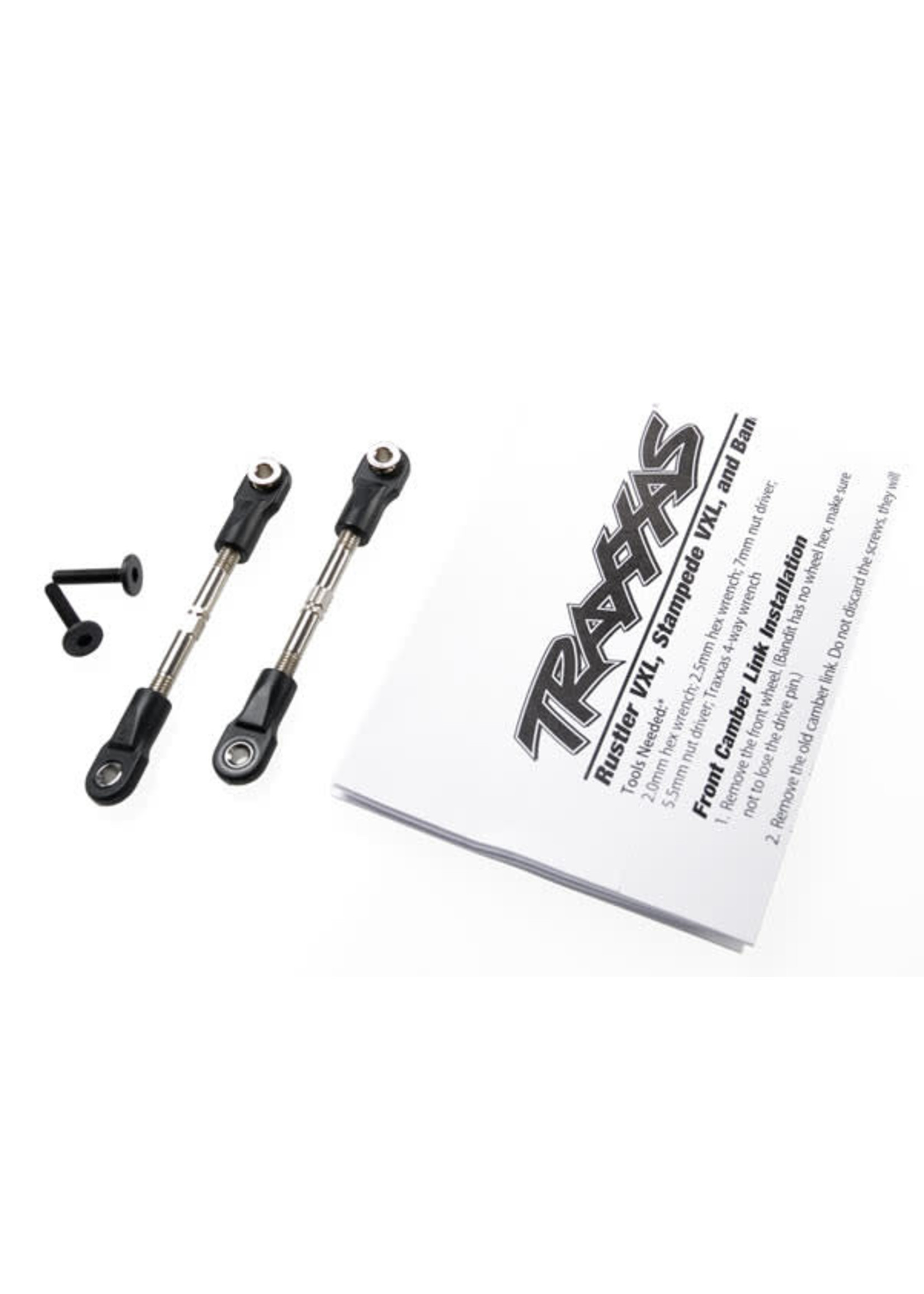 Traxxas TRA2444 Traxxas Turnbuckles, camber link, 47mm (67mm center to  center) (front) (assembled with rod ends and hollow balls) (1 left, 1 right)