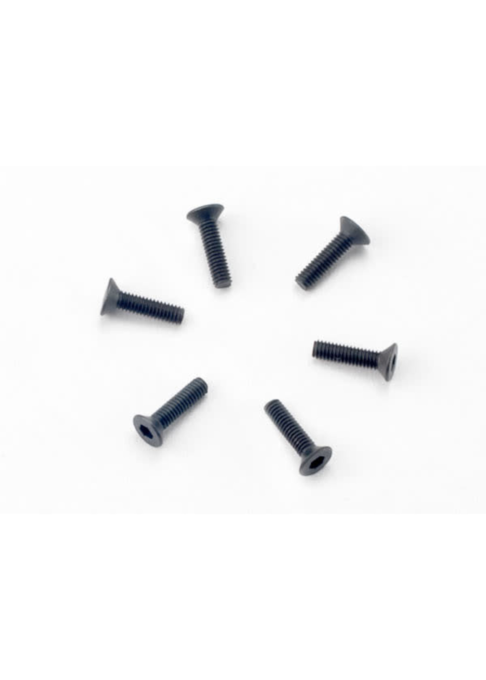 Traxxas TRA2523 Traxxas Screws, 2.5x10mm countersunk machine (hex drive) (6)