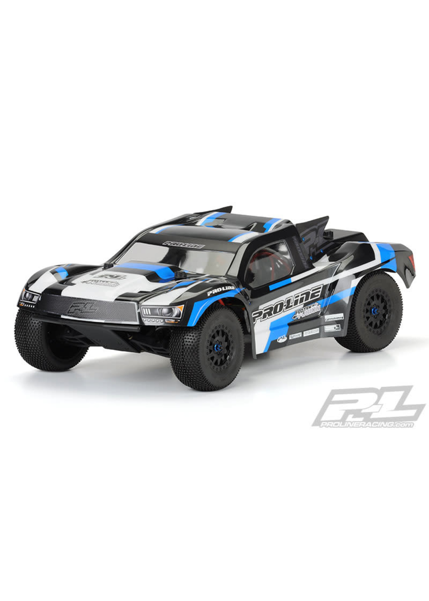 Pro-Line Racing PRO3458-17 Pro-Line Flo-Tek Pre-Cut Fusion Short Course Body (Clear) (Slash, Slash 4x4, SC5M, 22SCT)