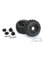 Pro-Line Racing PRO10125-10 Pro-Line Badlands MX28 2.8'' All Terrain Tires Mounted on Raid Black Wheels (1 pair)