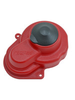 RPM RPM80529 RPM Sealed Gear Cover, for Traxxas e-Rustler/Stampede 2wd/Bandit/Slash, Red