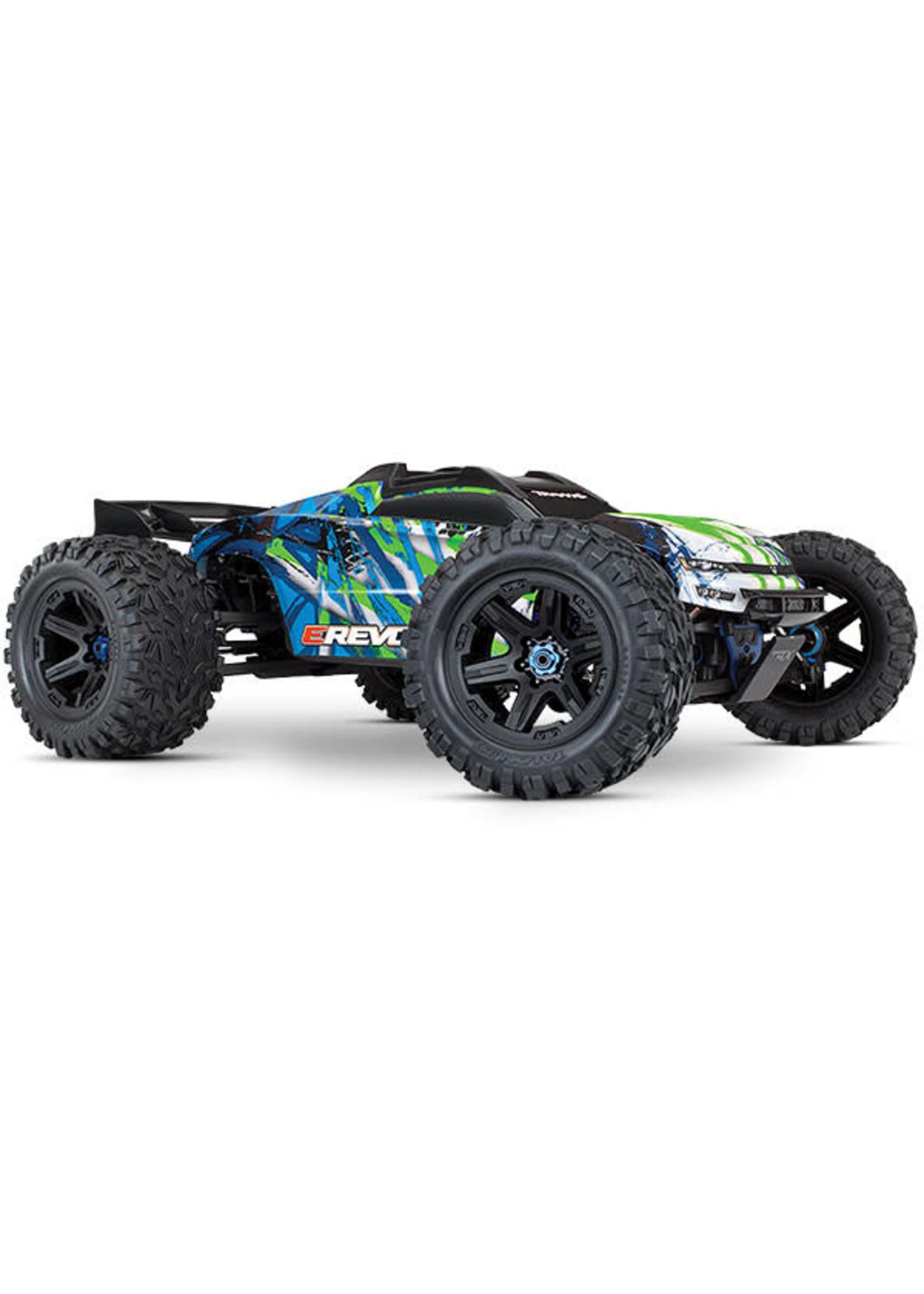 Traxxas TRA86086-4 Traxxas E-Revo VXL Brushless: 1/10 Scale 4WD Brushless Electric Monster Truck with TQi 2.4Ghz Traxxas Link Enabled Radio System And Traxxas Stability Management (TSM)