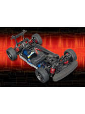 Traxxas TRA83076-4-R6 Traxxas 4-Tec 2.0 VXL: 1/10 Scale AWD Chassis with  TQi Traxxas Link Enabled 2.4Ghz Radio System & Traxxas Stability Management 