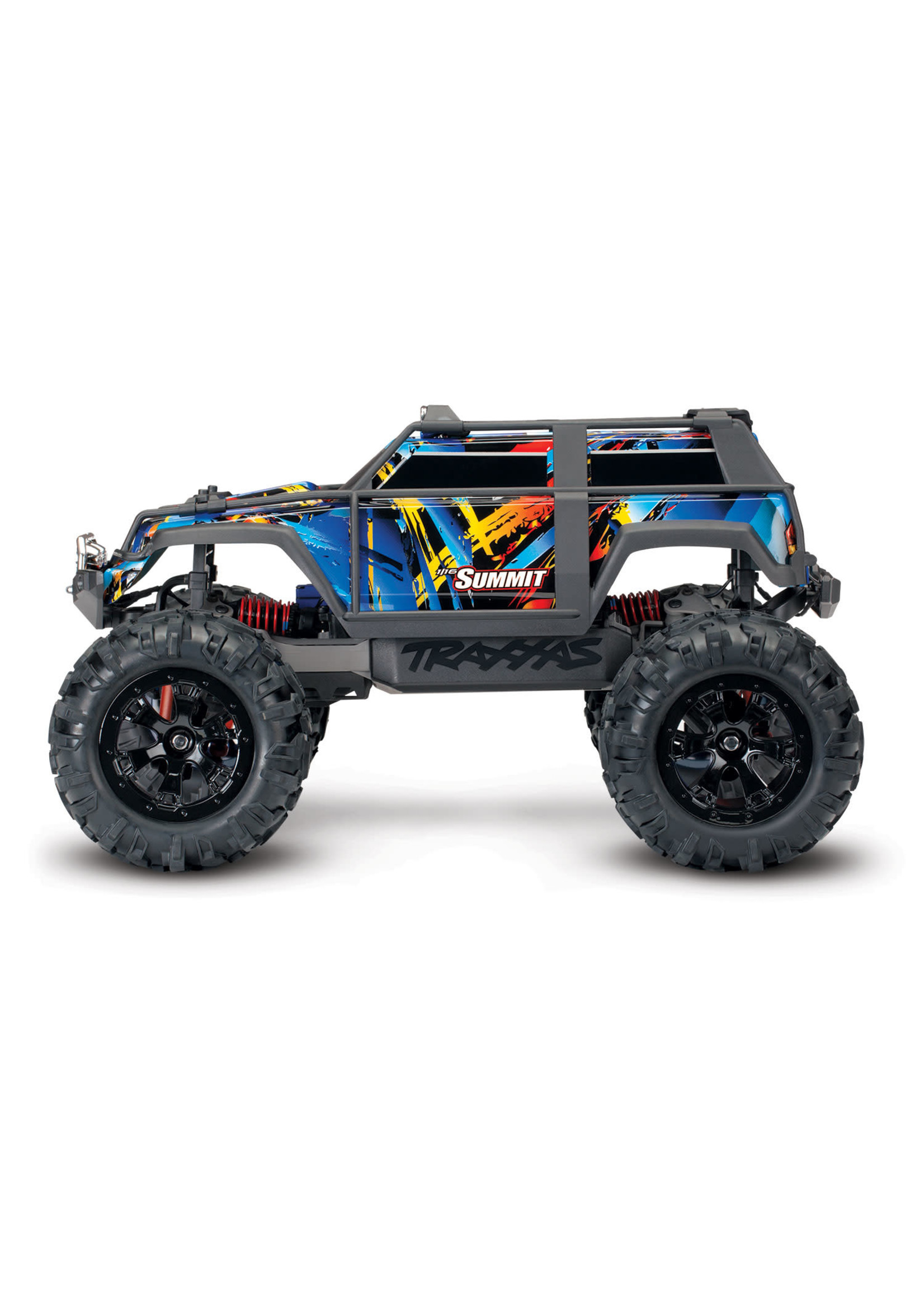 Traxxas TRA72054-5-RNR Traxxas Summit: 1/16-Scale 4WD Electric Extreme Terrain Monster Truck with TQ 2.4GHz radio system