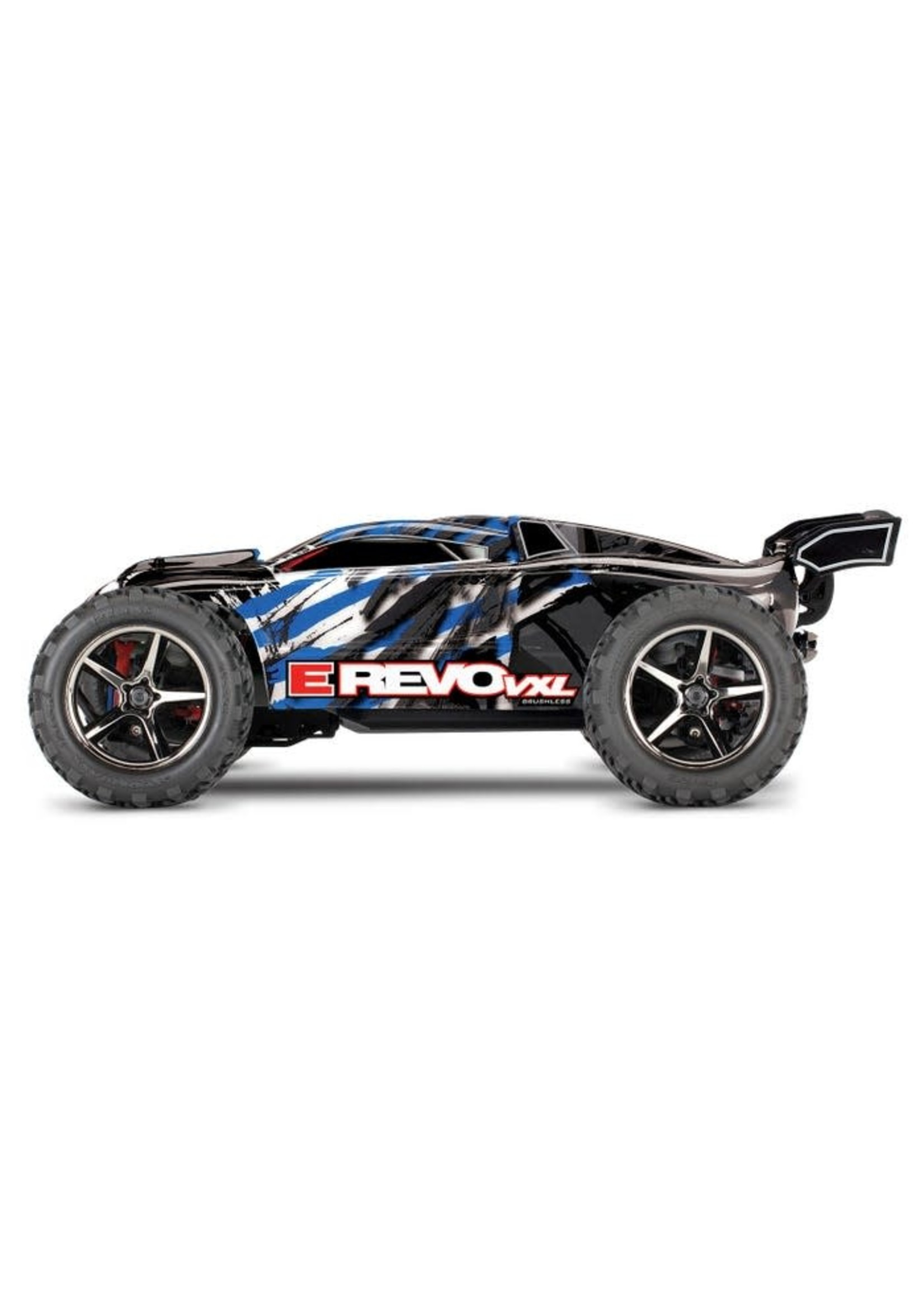 Traxxas TRA71076-3 Traxxas E-Revo VXL: 1/16-Scale 4WD Racing Monster Truck with TQi Traxxas Link Enabled 2.4Ghz Radio System & Traxxas Stability Management (TSM)