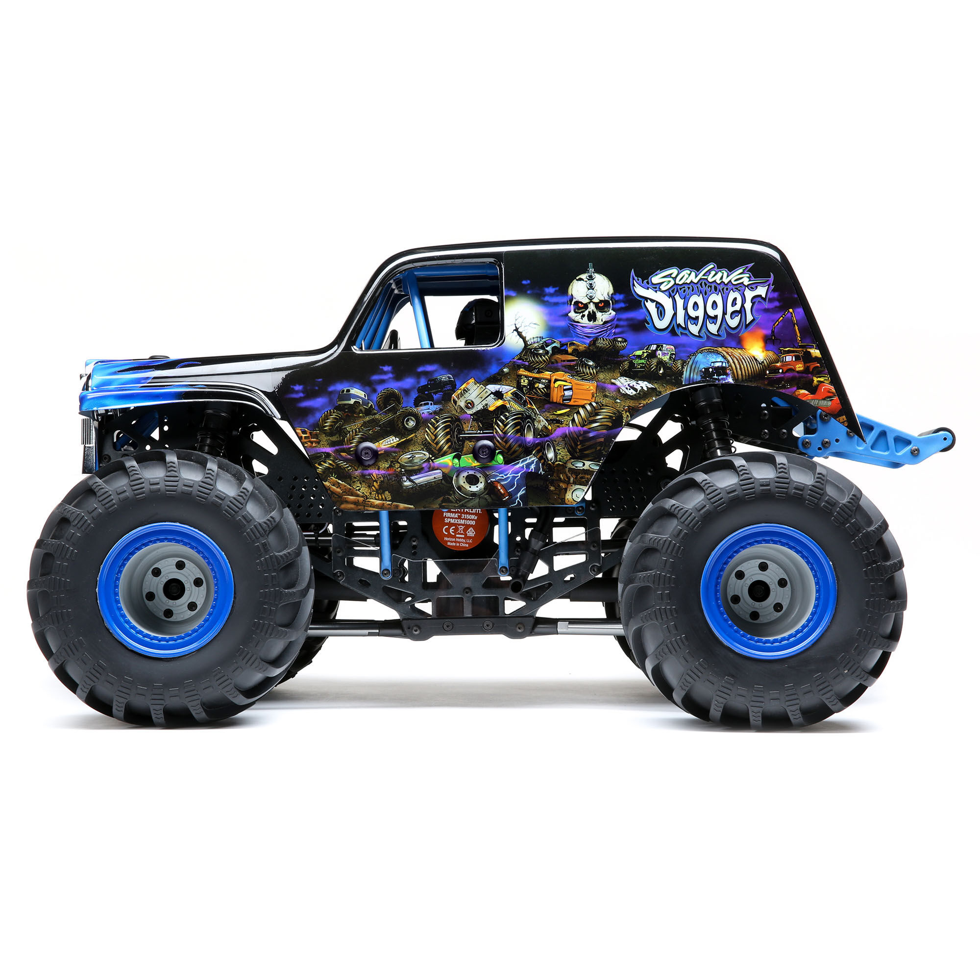 LOS04021T2 Losi LMT:4wd SAMT,SonUvaDigger: RTR - Fast Eddie's RC Hobbies
