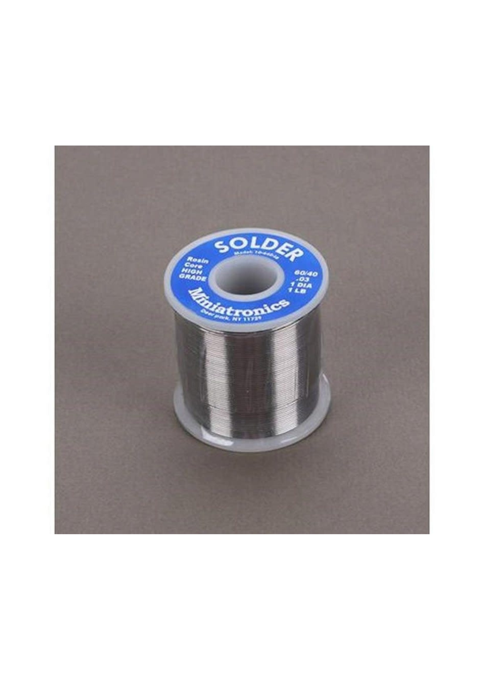 Miniatronics MNT1064016 Miniatronics Corp Rosin Core Solder 60/40, 1 lb