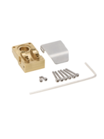 Hobby Details DTSCX24-3 Hobby Details Axial SCX24 Brass Counterweight Cup and Armor Guard Plate 1 set