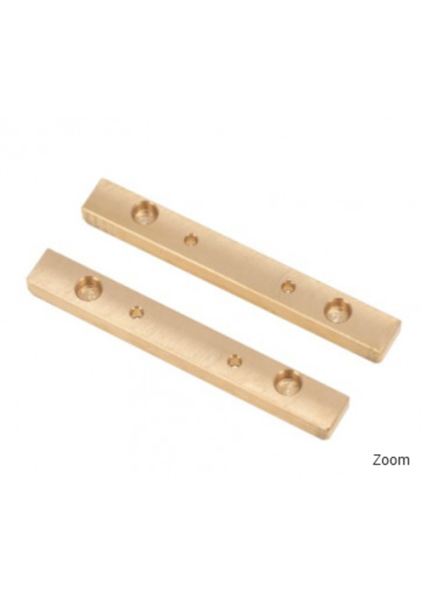 Hobby Details DTSCX24-36 Hobby Details SCX24 Brass Boulder Bars, Deadbolt