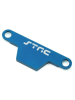 ST Racing Concepts SPTST3727AB ST Racing Concepts CNC Machined Alum. Battery Hold-down Plate for Rustler/Bandit (Blue)