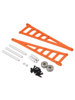 ST Racing Concepts SPTST3678WO ST Racing Concepts CNC Machined Aluminum Wheelie bar kit for Slash 2WD/Rustler/Bandit (Orange)