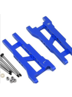 ST Racing Concepts SPTST3655XB ST Racing Concepts Heavy Duty Rear Suspension Arm Kit w/ Lock-Nut Hinge-Pins for Traxxas Rustler/Stampede 2WD (Blue)