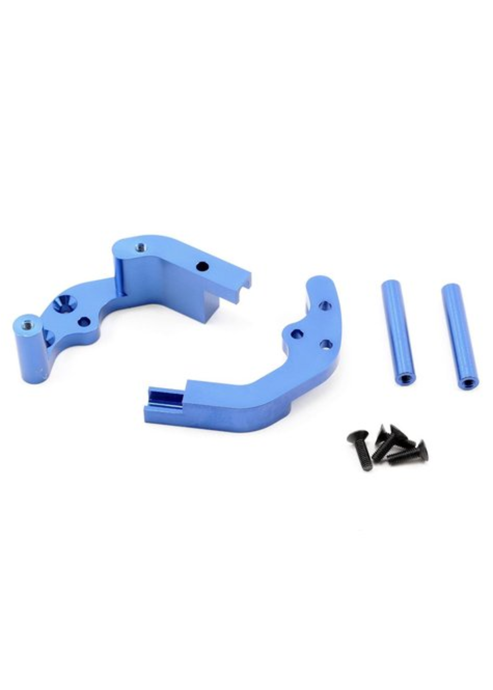 ST Racing Concepts SPTST3677B ST Racing Concepts CNC Machined Aluminum Rear Motor Guard for Traxxas cars/trucks (Blue)