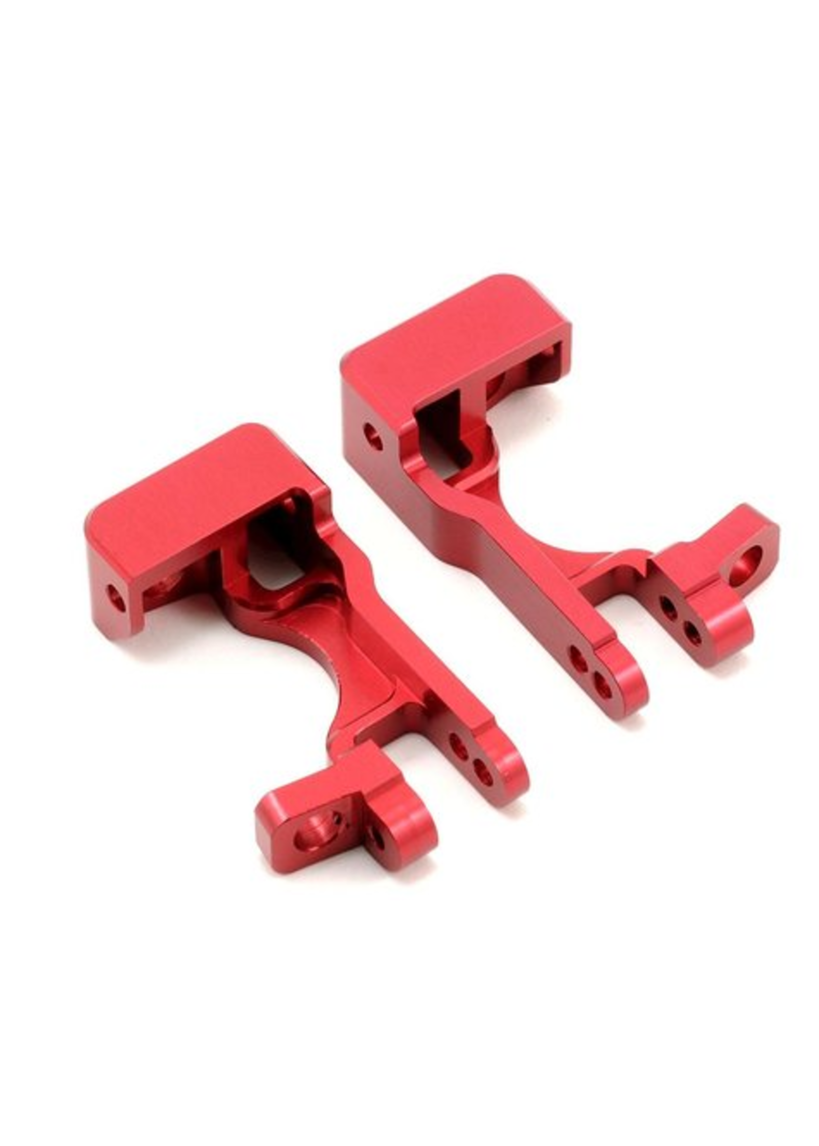ST Racing Concepts SPTST6832R ST Racing Concepts Alum Front C Hubs For Slash 4X4 (Red)