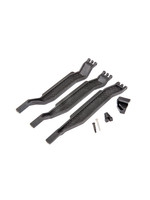 Traxxas TRA6726X Traxxas Battery hold-down (3)/ battery clip/ hold-down post/ screw pin/ pivot post screw (fits #6723R chassis with 162mm long battery compartment)