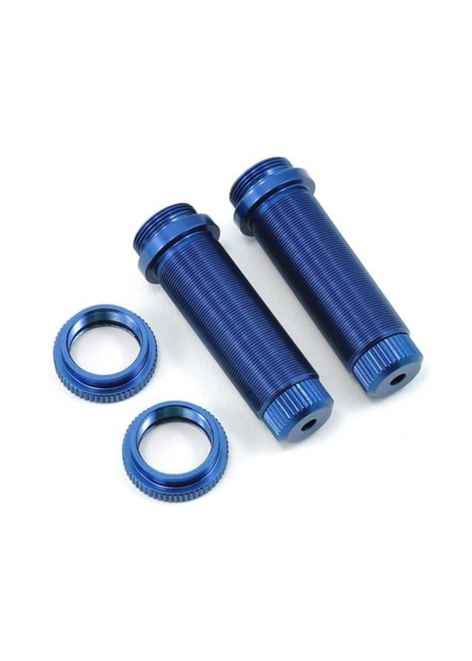 ST Racing Concepts SPTST3766XB ST Racing Concepts Aluminum Threaded Rear Shock Body Set (Blue) (2) (Slash)