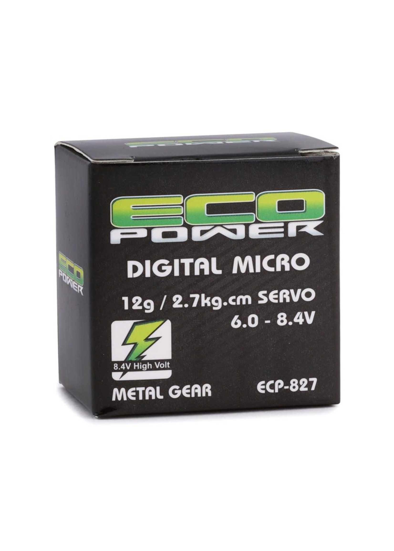 EcoPower ECP-827 EcoPower 827 12g Digital Metal Gear Micro Servo (High Voltage)