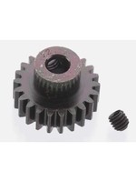 Robinson Racing Products RRP8622 Robinson Racing Products Extra Hard Blackened Steel .8 Mod Pinion Gear w/5mm Bore (22T)