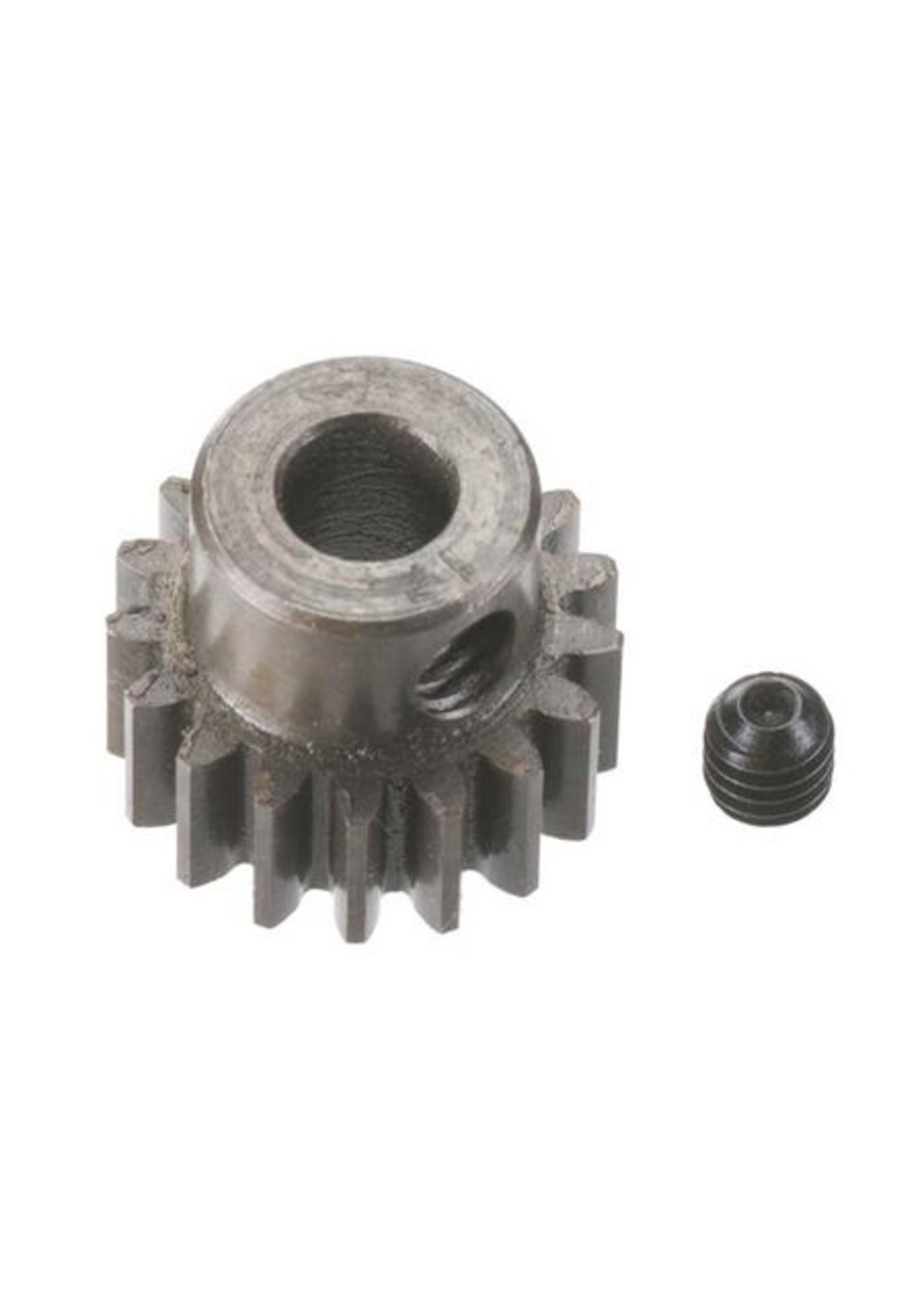 Robinson Racing Products RRP8717 Robinson Racing Products Extra Hard Steel .8 Mod Pinion Gear w/5mm Bore (17T)