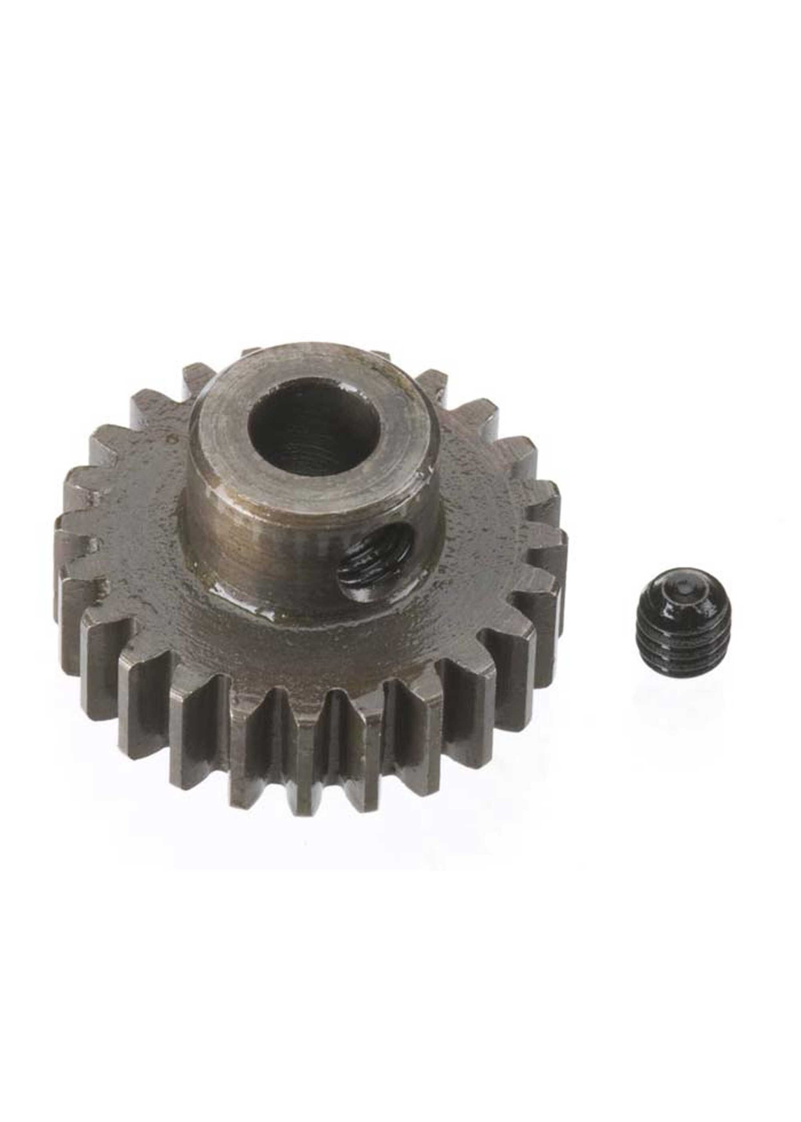 Robinson Racing Products RRP8724 Robinson Racing Products Extra Hard Steel .8 Mod Pinion Gear w/5mm Bore (24T)