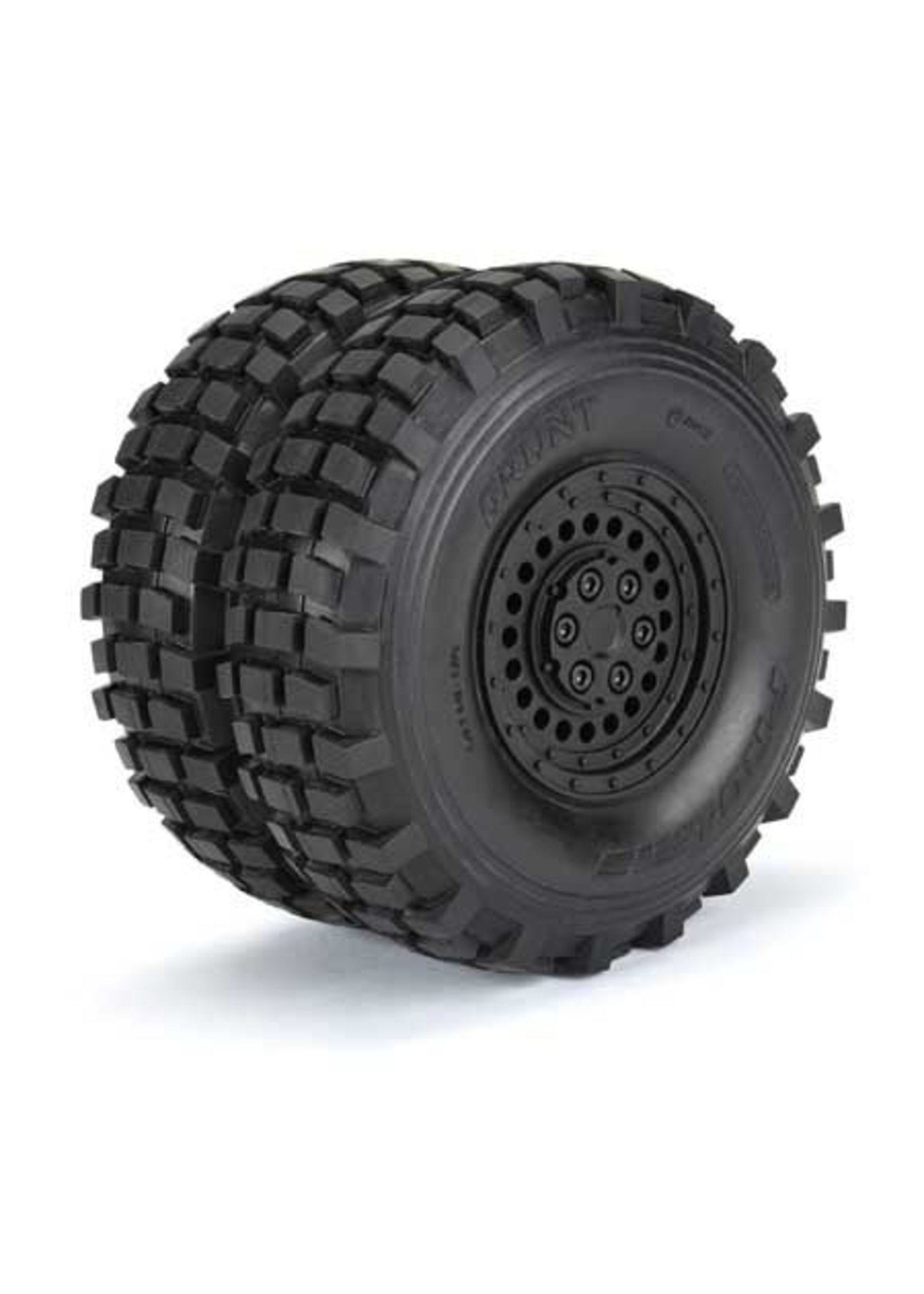 Pro-Line Racing PRO278600 Pro-Line Carbine 1.9" Black Dually Wheels for Crawlers F/R