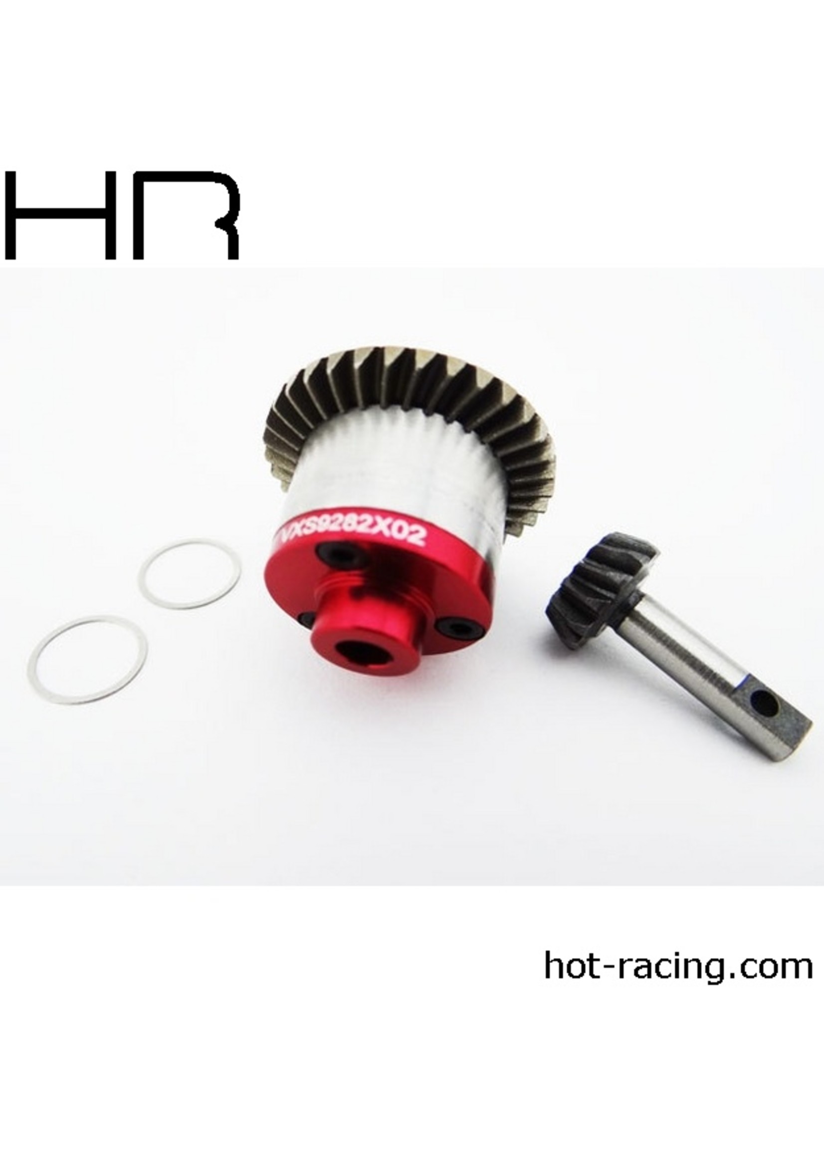 Hot Racing HRAVXS9282X02 Hot Racing Spiral Bevel Gear, 1/16 Traxxas  Deep Spiral Angle bevel gear set for the 1/16 Traxxas 4 wheel drive