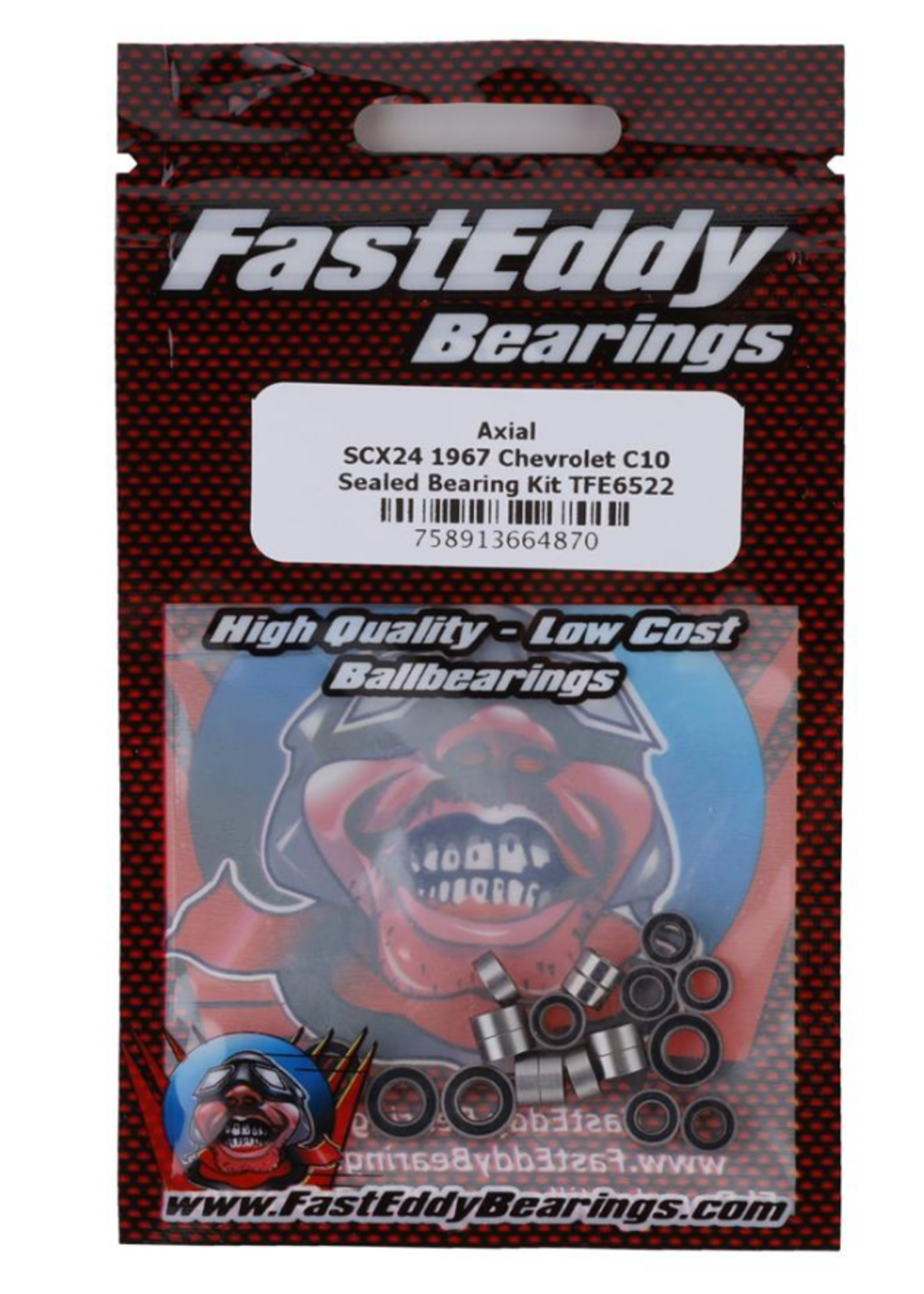 Team FastEddy TFE6522 Team Fast Eddy Axial SCX24 Bearing Kit