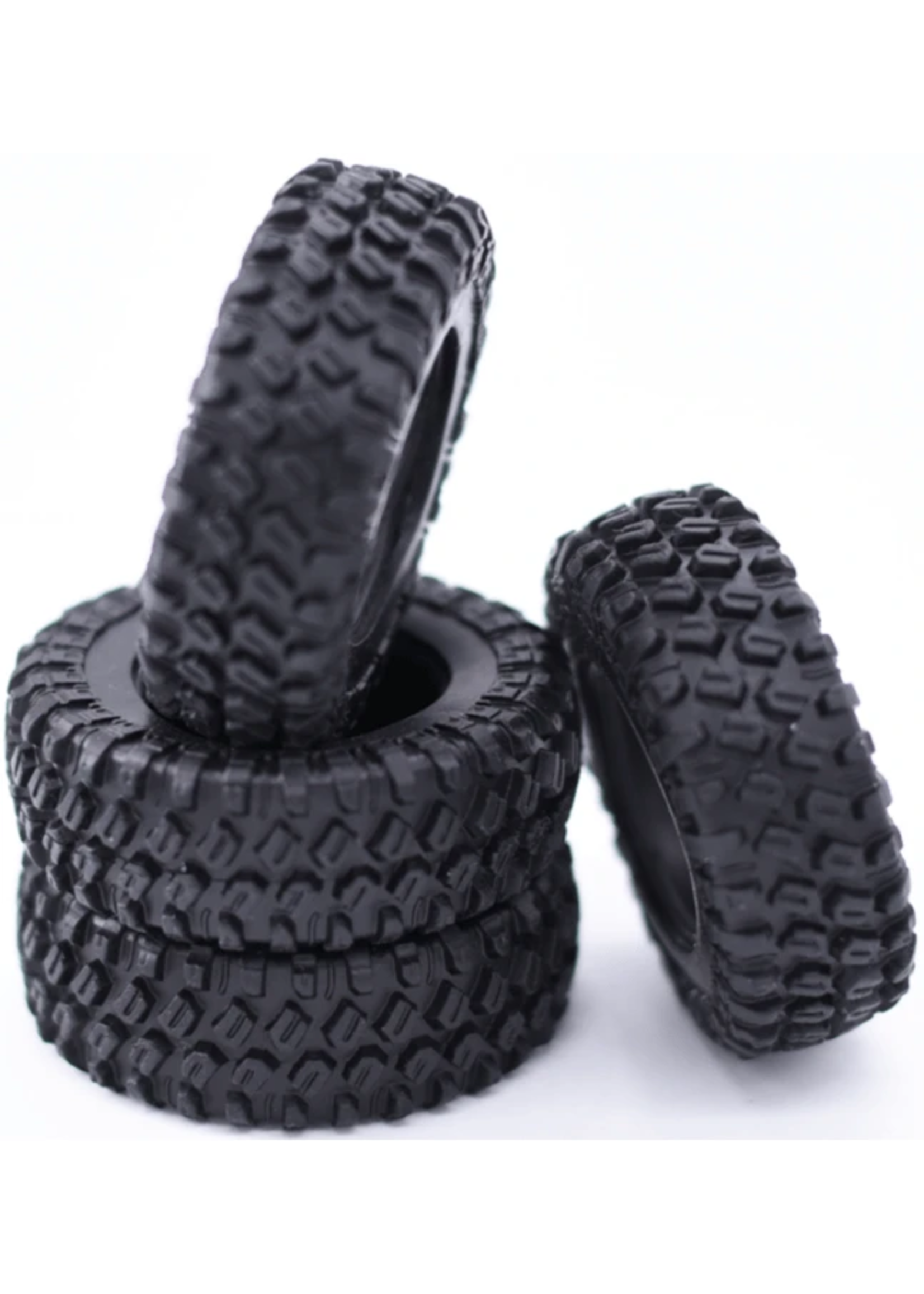 Hobby Details DTSCX24-51 Hobby Details C STYLE 1.0 Micro Tires with Foam 4pc Set