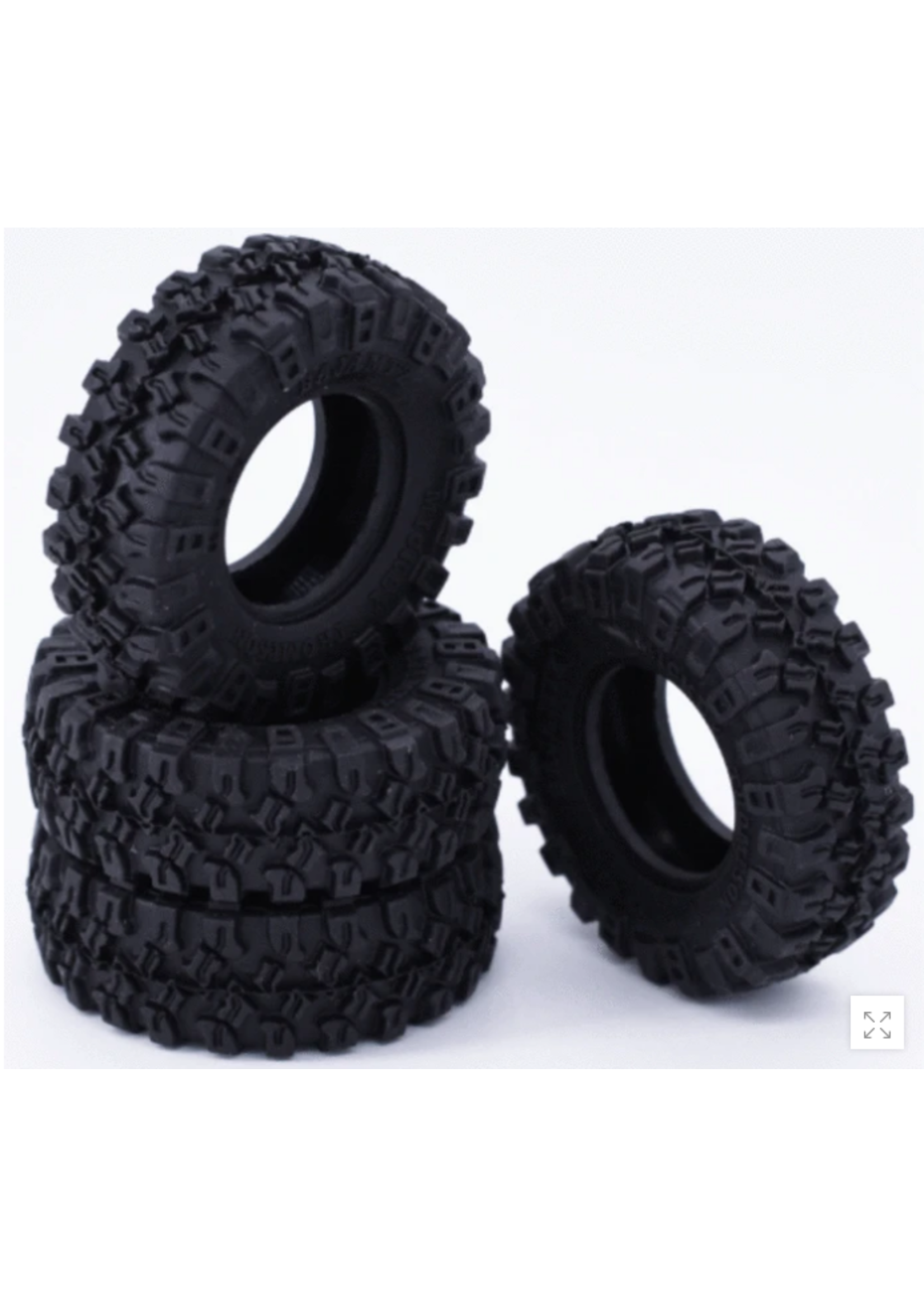 Hobby Details DTSCX24-49 A STYLE 1.0 Micro Tires with Foam 4pc Set