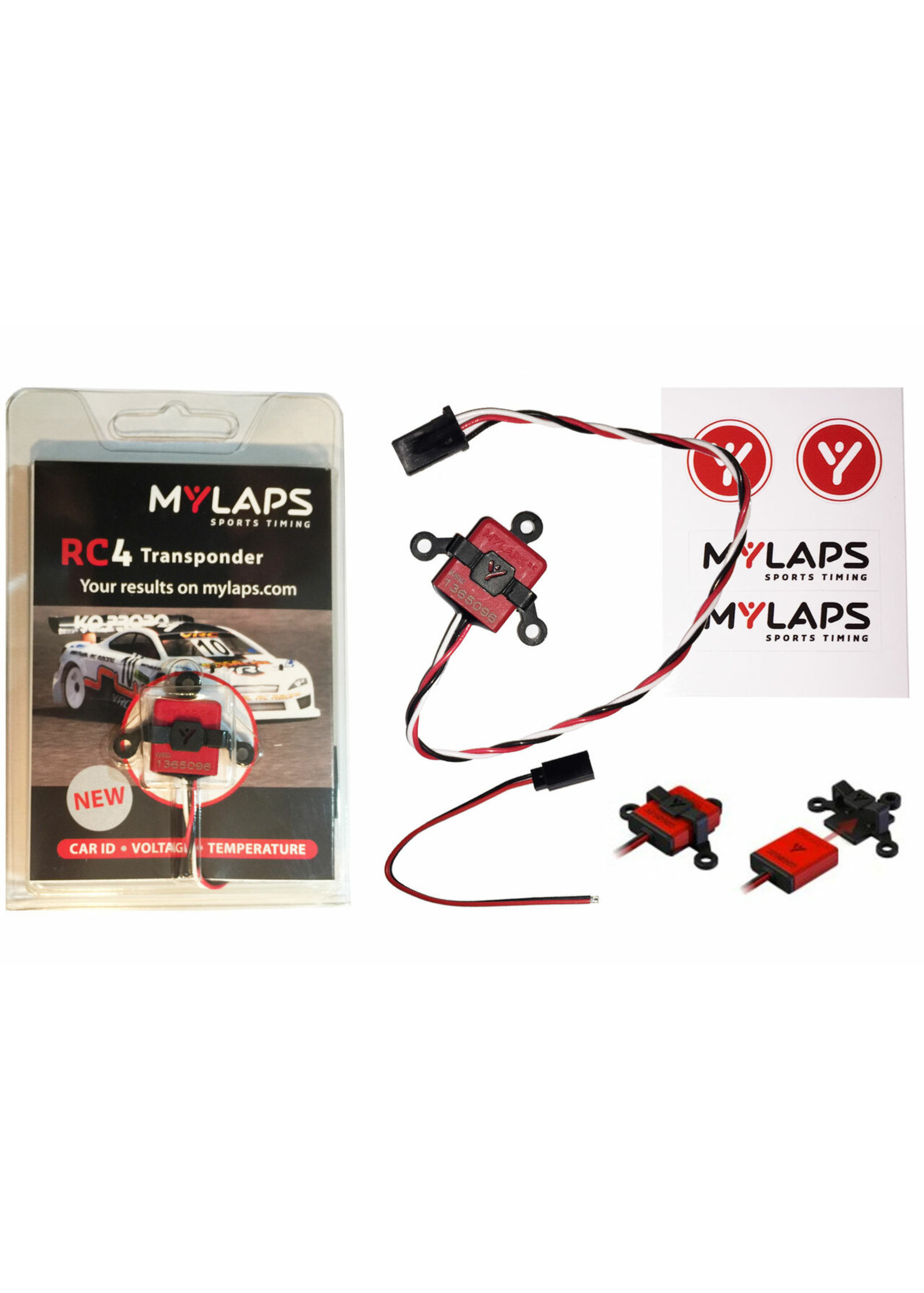 MyLaps MLP-10R120 MyLaps RC4 Transponder (3-wire)