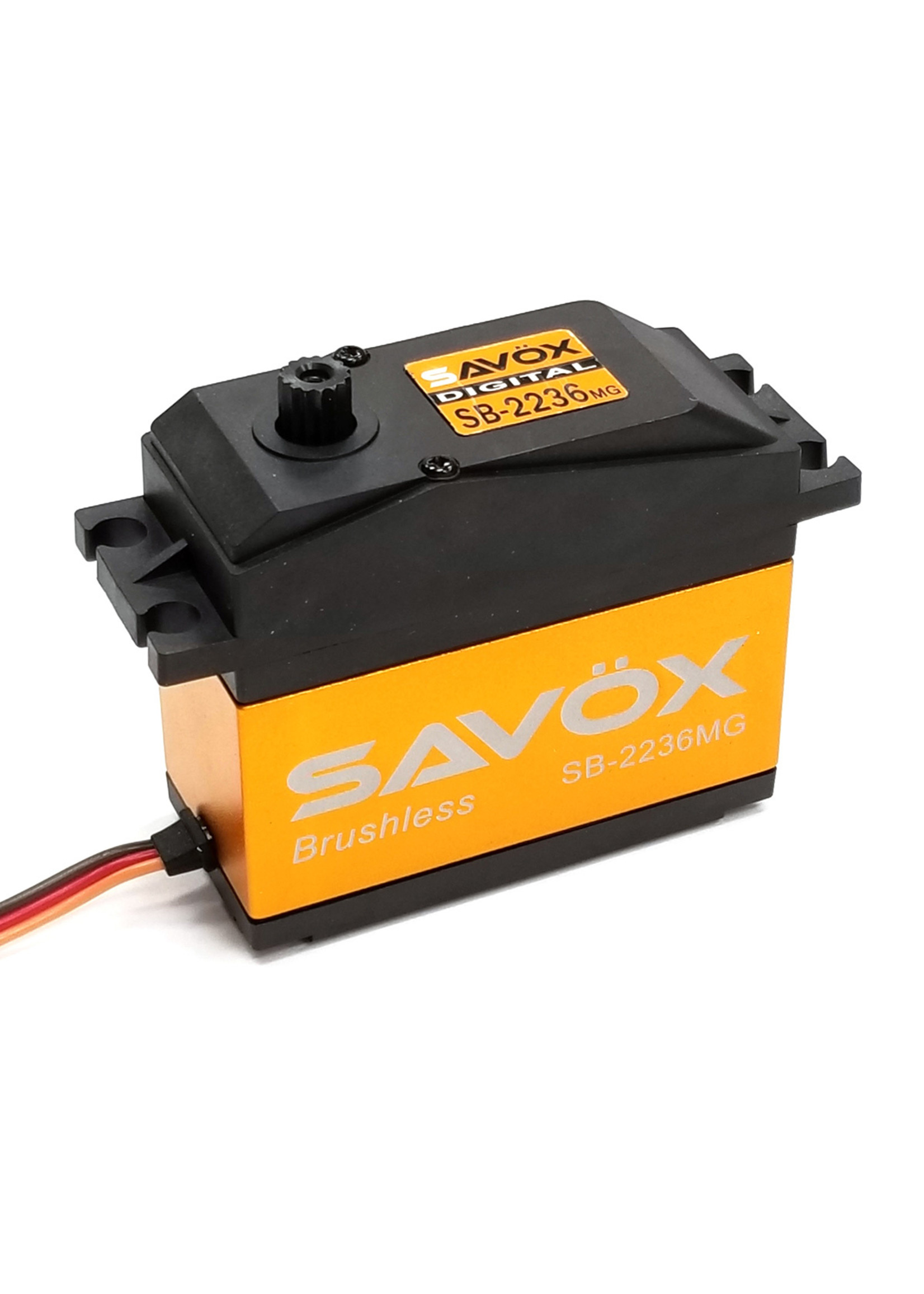 Savox SAVSB2236MG Savox 1/5 Scale, High Voltage, Brushless, Digital Servo .13sec / 555oz @ 7.4V