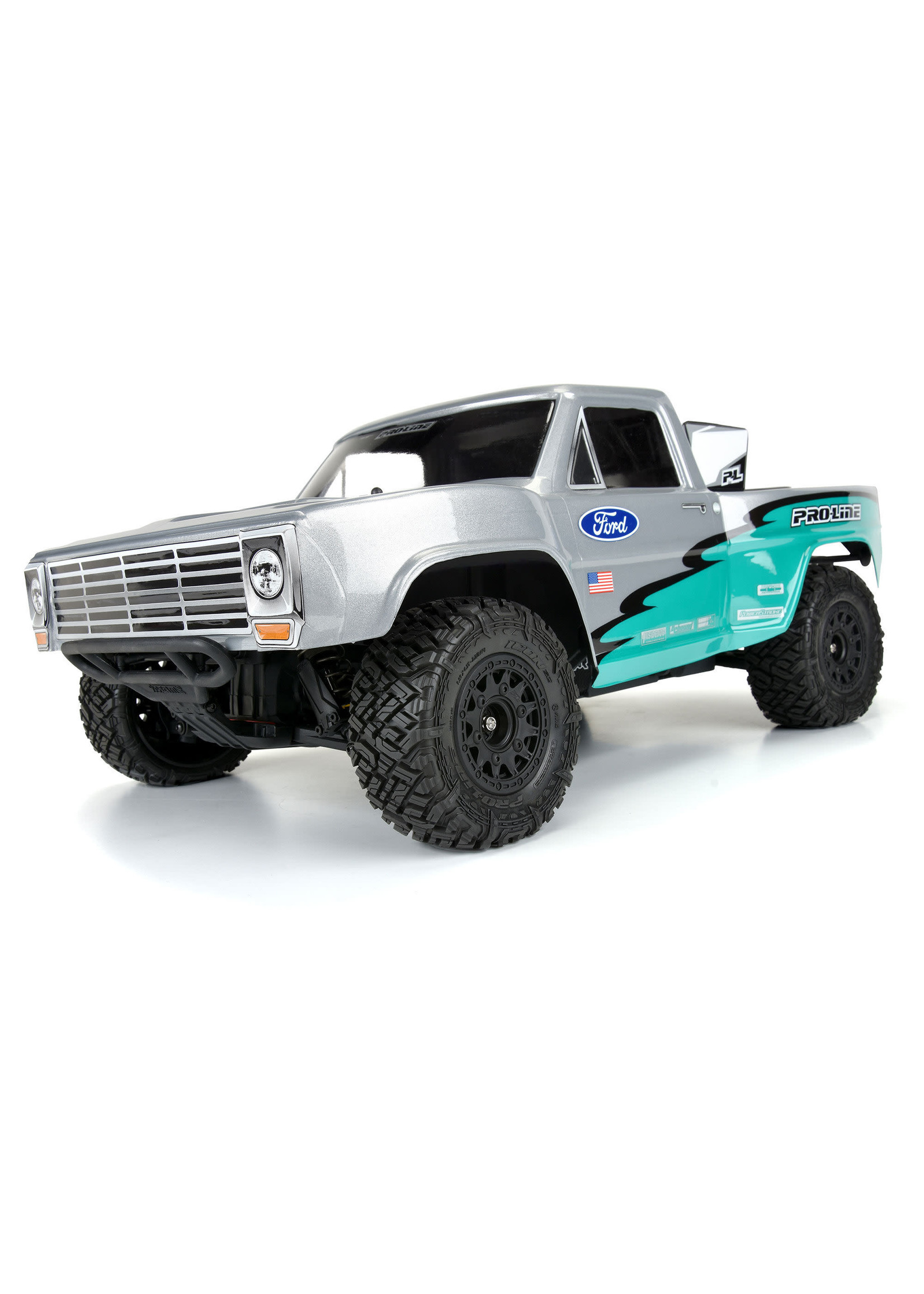 Pro-Line Racing PRO1018210 Pro-Line 1/10 Icon M2 Front/Rear 2.2"/3.0" SC Mounted 12mm Blk Raid (2)