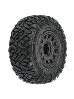 Pro-Line Racing PRO1018210 Pro-Line 1/10 Icon M2 Front/Rear 2.2"/3.0" SC Mounted 12mm Blk Raid (2)