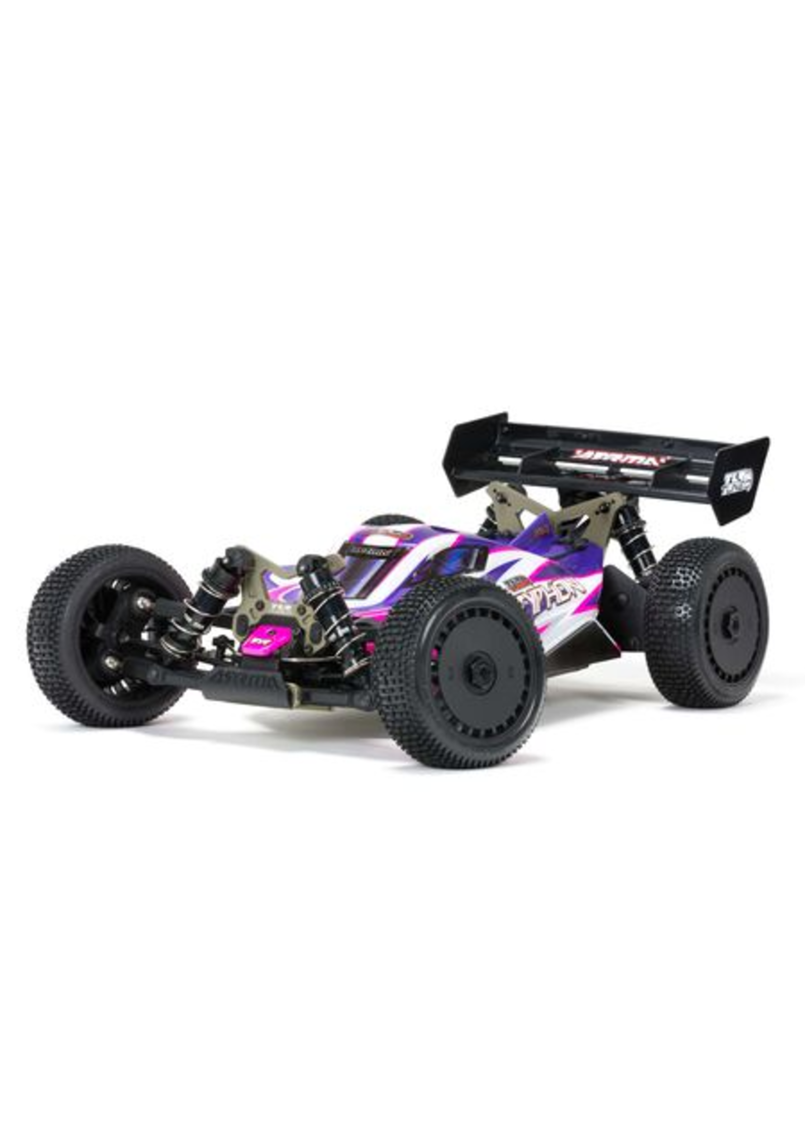 ARRMA ARA8306 Arrma TLR Tuned TYPHON 1/8 4WD Roller (Pink/Purple)