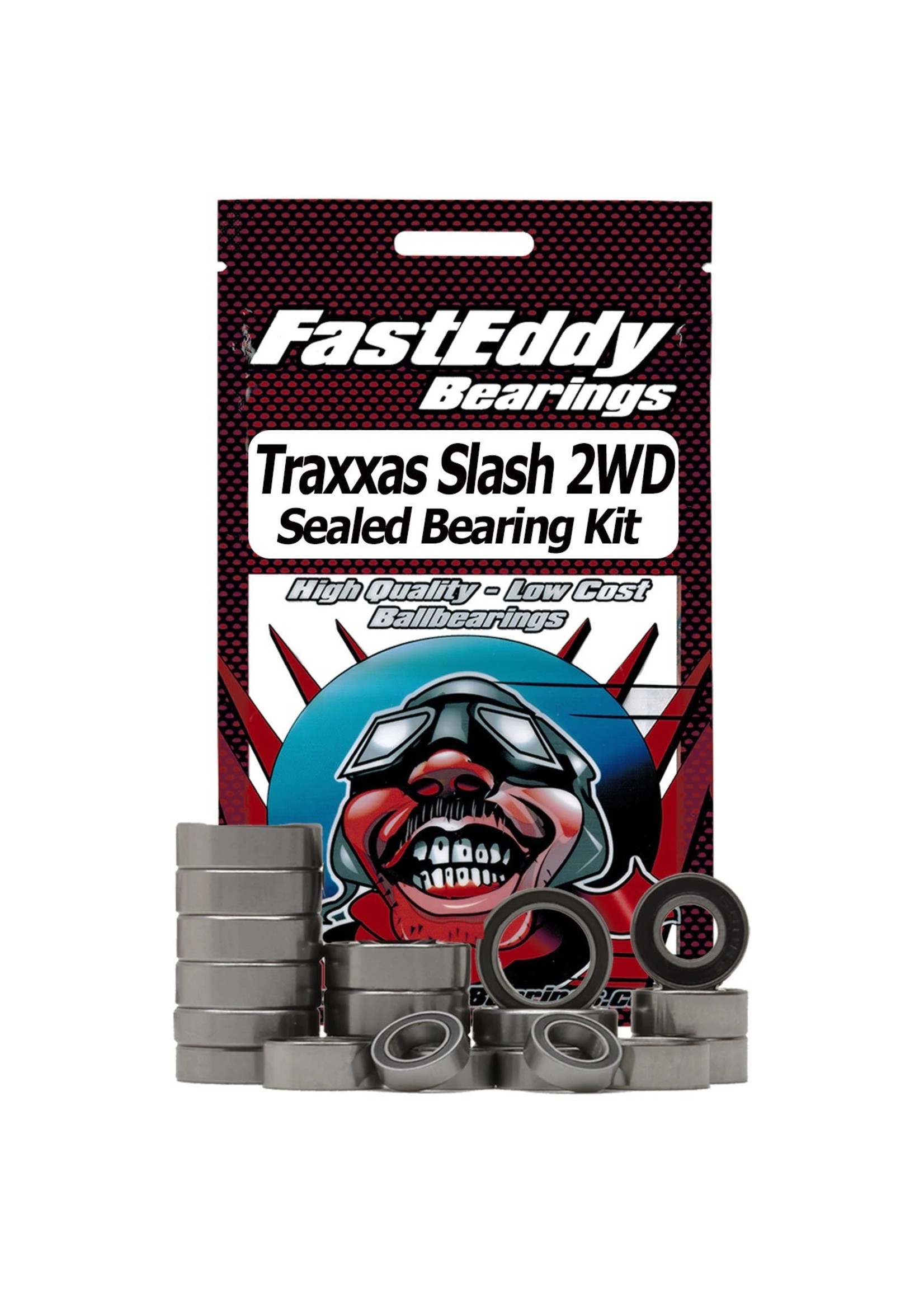 Team FastEddy TFE2228 Team Fast Eddy Sealed Bearing Kit: Traxxas Slash 2WD