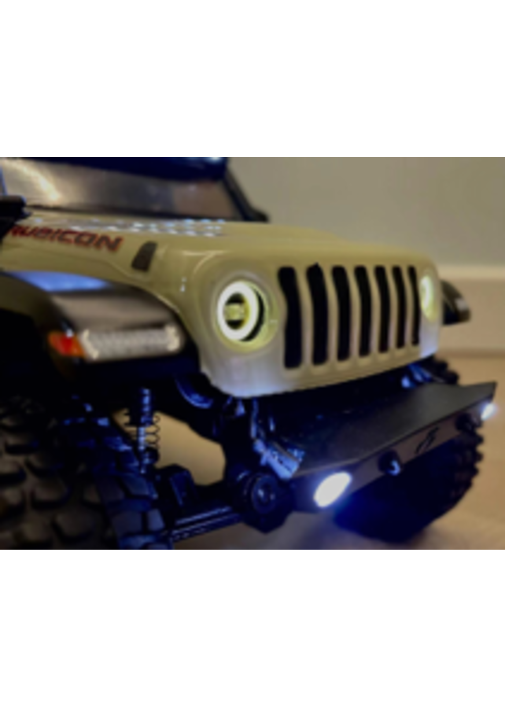 Hobby Details DTSCX24-82 Hobby Details Remote Control Angel Eye Led Light for SCX24 Jeep/SCX24 JT Gladiator A Style