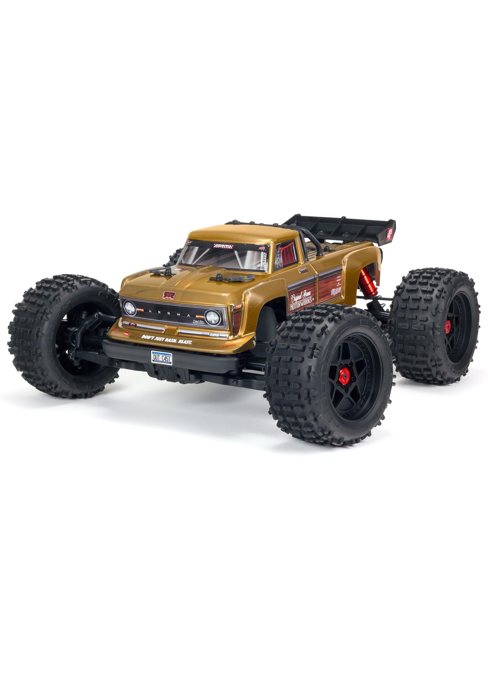 ARRMA ARA4410V2 ARRMA 1/10 OUTCAST 4X4 4S V2 BLX Stunt Truck RTR