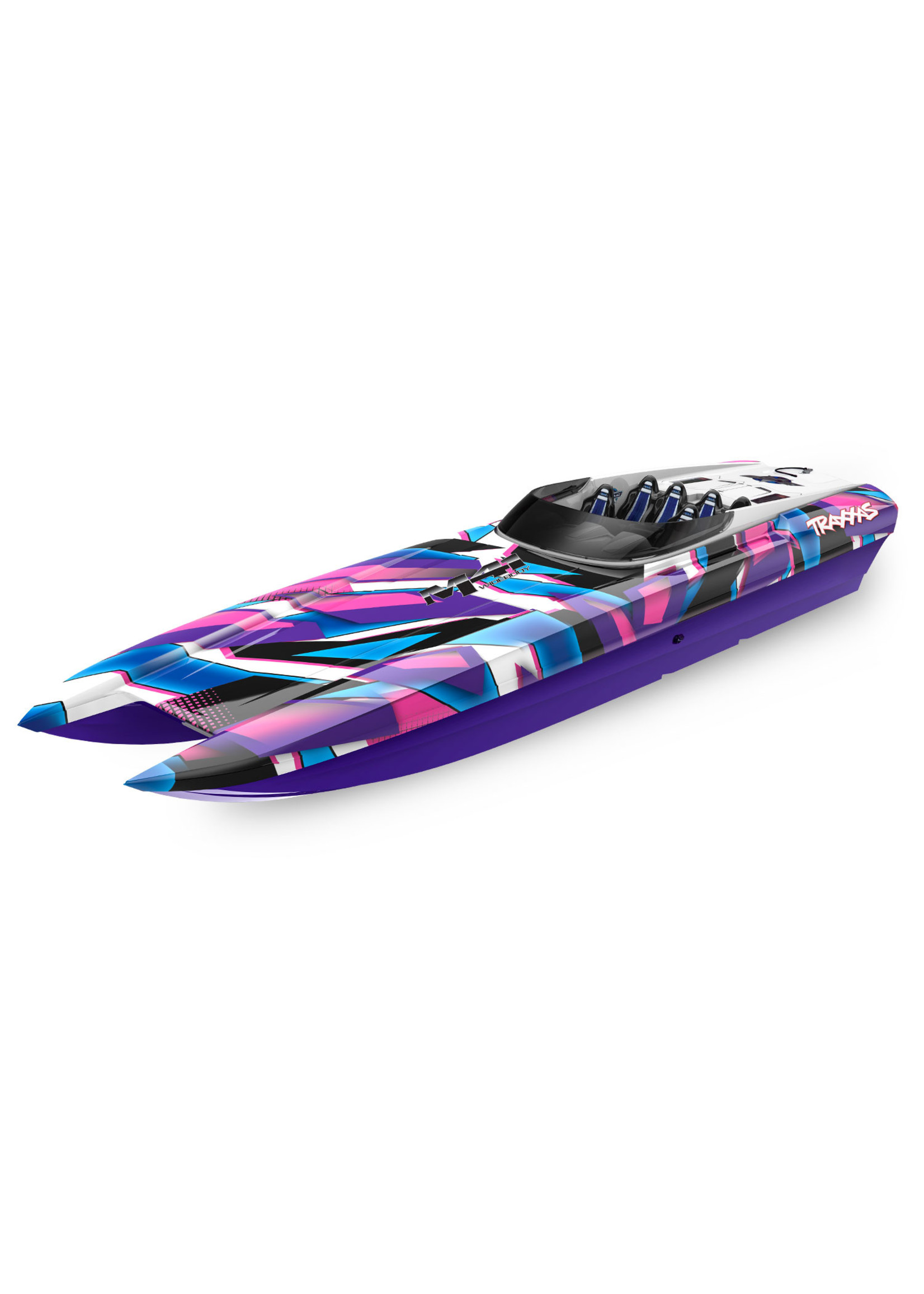 Traxxas TRA57046-4 Traxxas DCB M41 Widebody: Brushless 40' Race Boat with TQi Traxxas Link Enabled 2.4Ghz Radio System & Traxxas Stability Management (TSM)