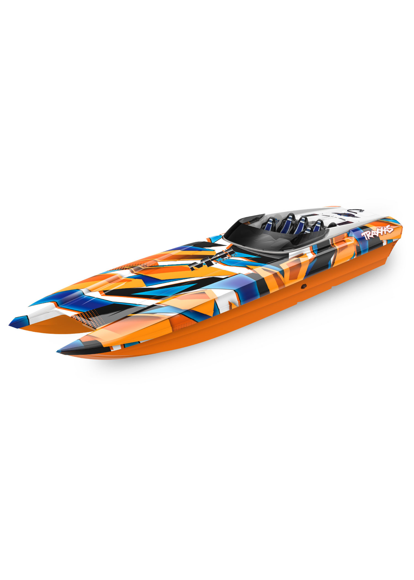 Traxxas TRA57046-4 Traxxas DCB M41 Widebody: Brushless 40' Race Boat with TQi Traxxas Link Enabled 2.4Ghz Radio System & Traxxas Stability Management (TSM)