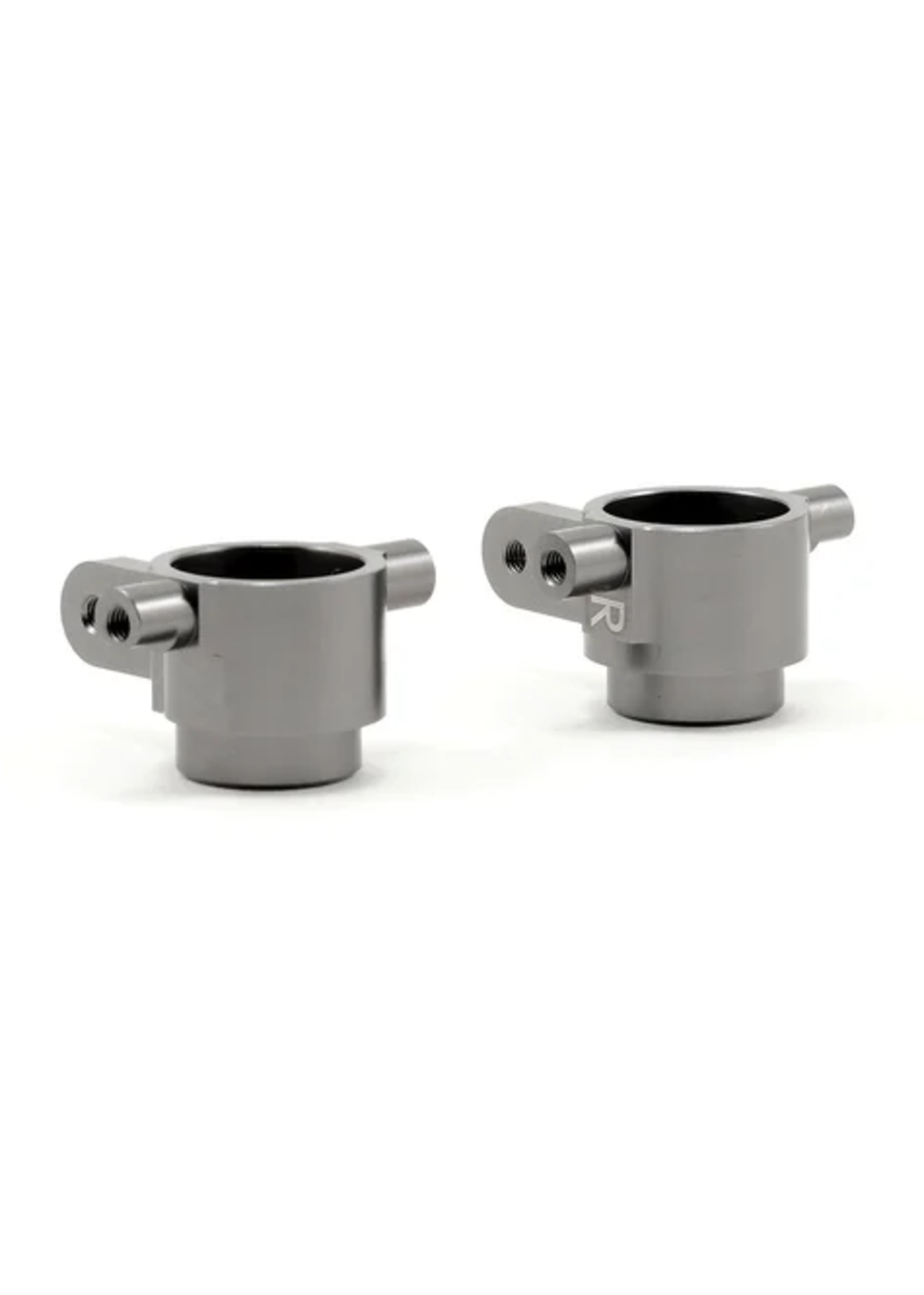 ST Racing Concepts SPTST6837GM ST Racing Concepts Alum Front Steering Knuckles For Slash 4X4 (Gun Metal)