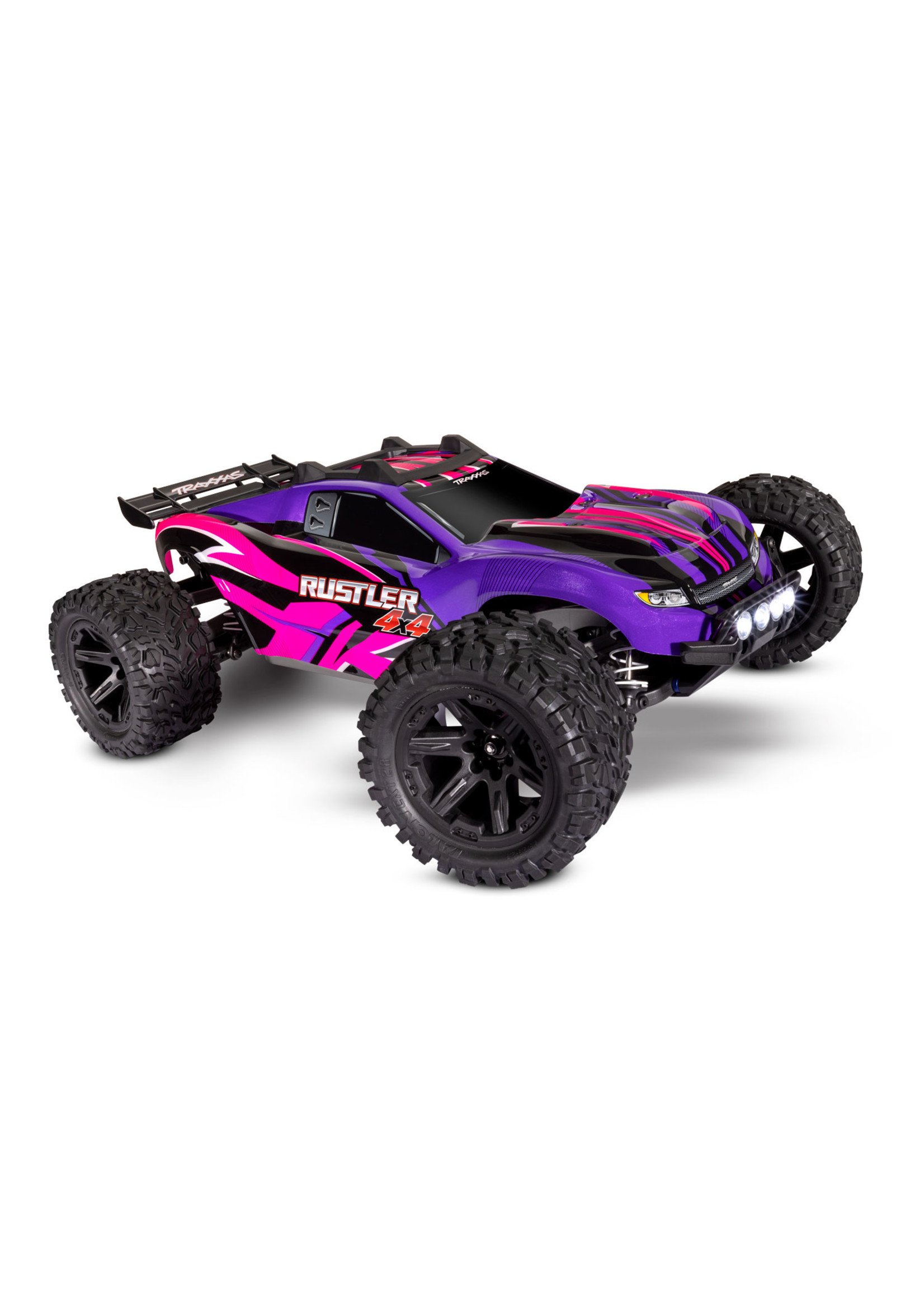 Traxxas TRA67064-61 Traxxas Rustler 4X4 RTR XL5 Brushed W/LED Lights