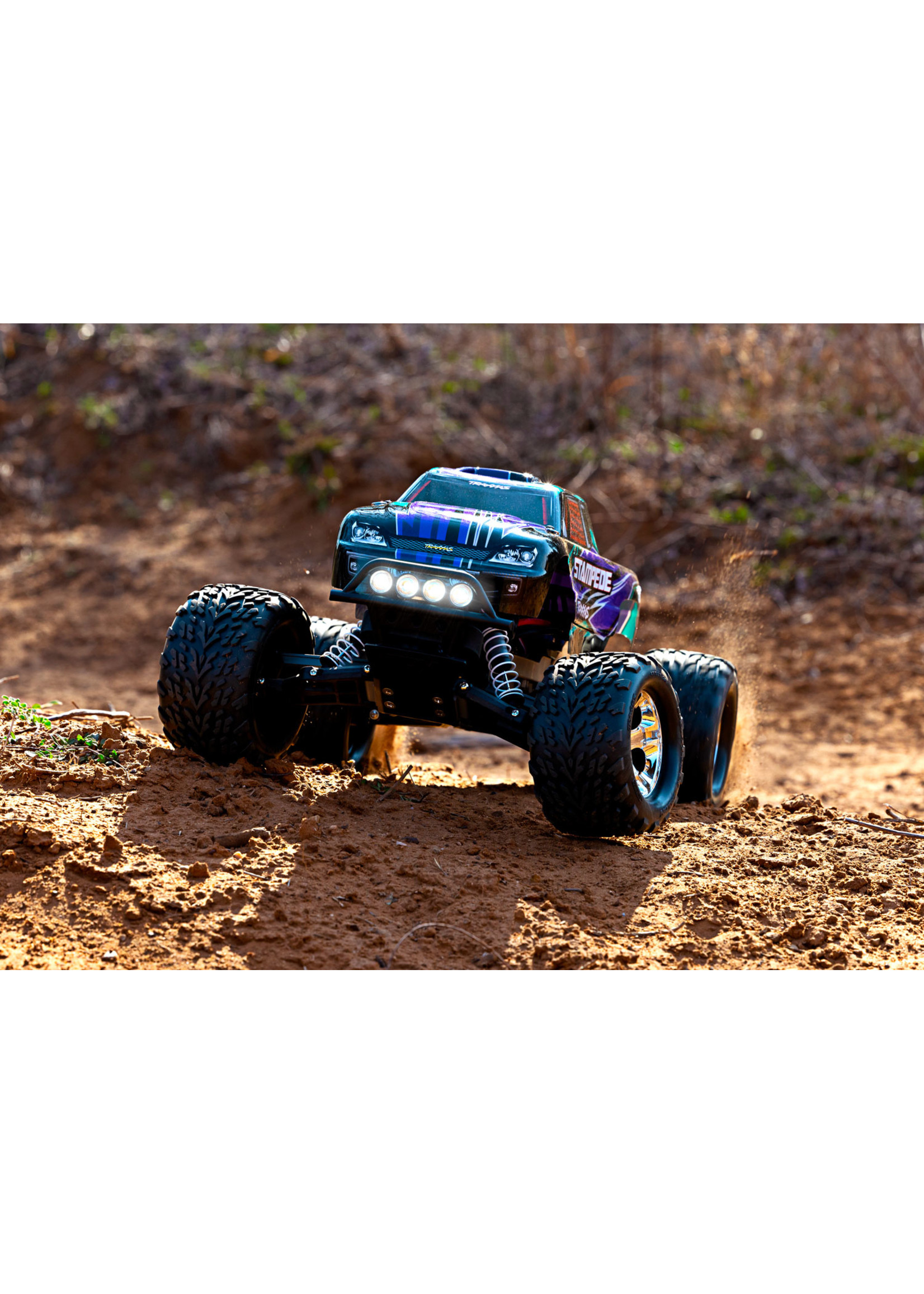 Traxxas TRA36054-61 Traxxas Stampede: 1/10 Monster Truck w/LED Lights