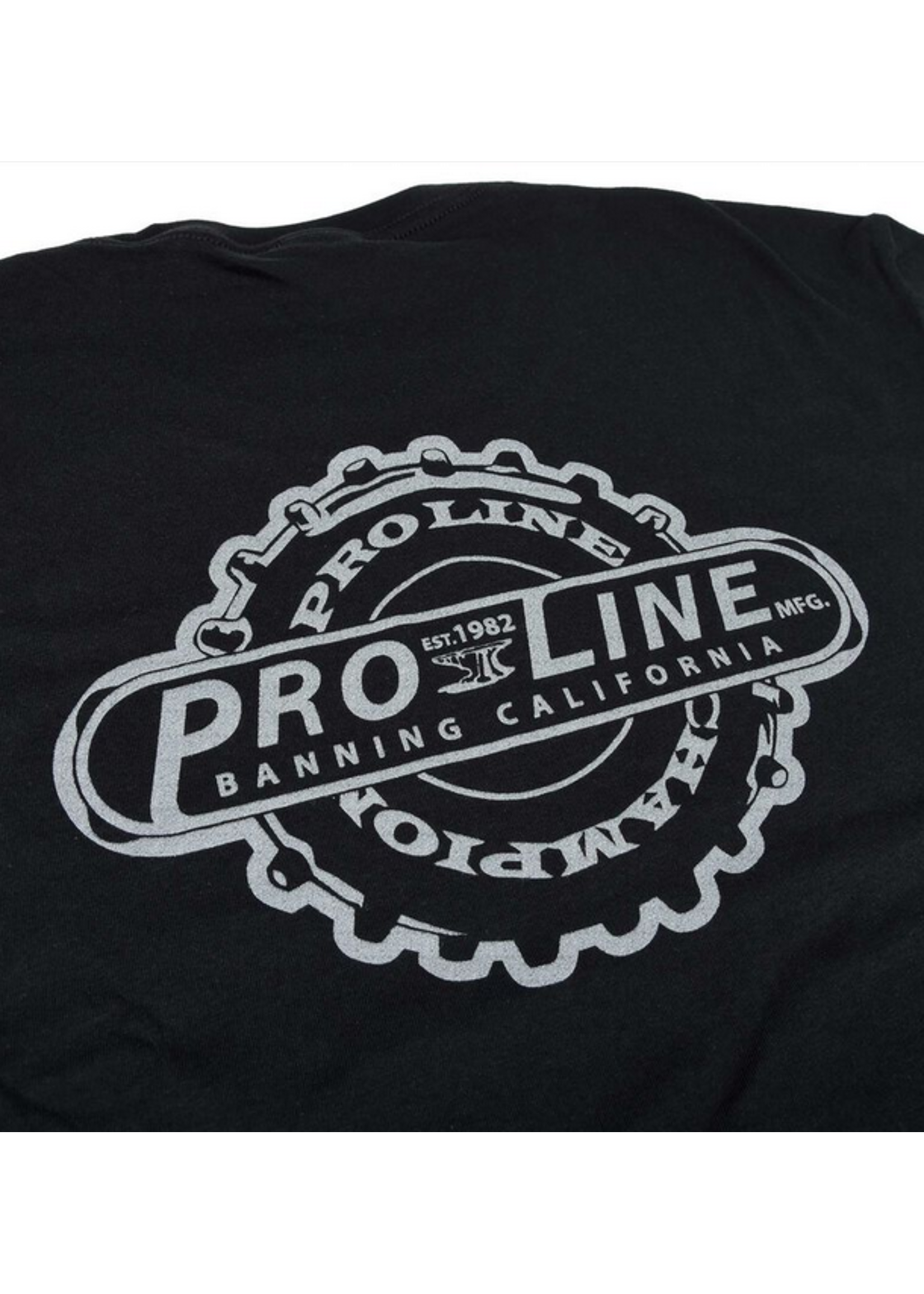 Pro-Line Racing PRO985503 Pro-Line Manufactured Black T-Shirt -Large