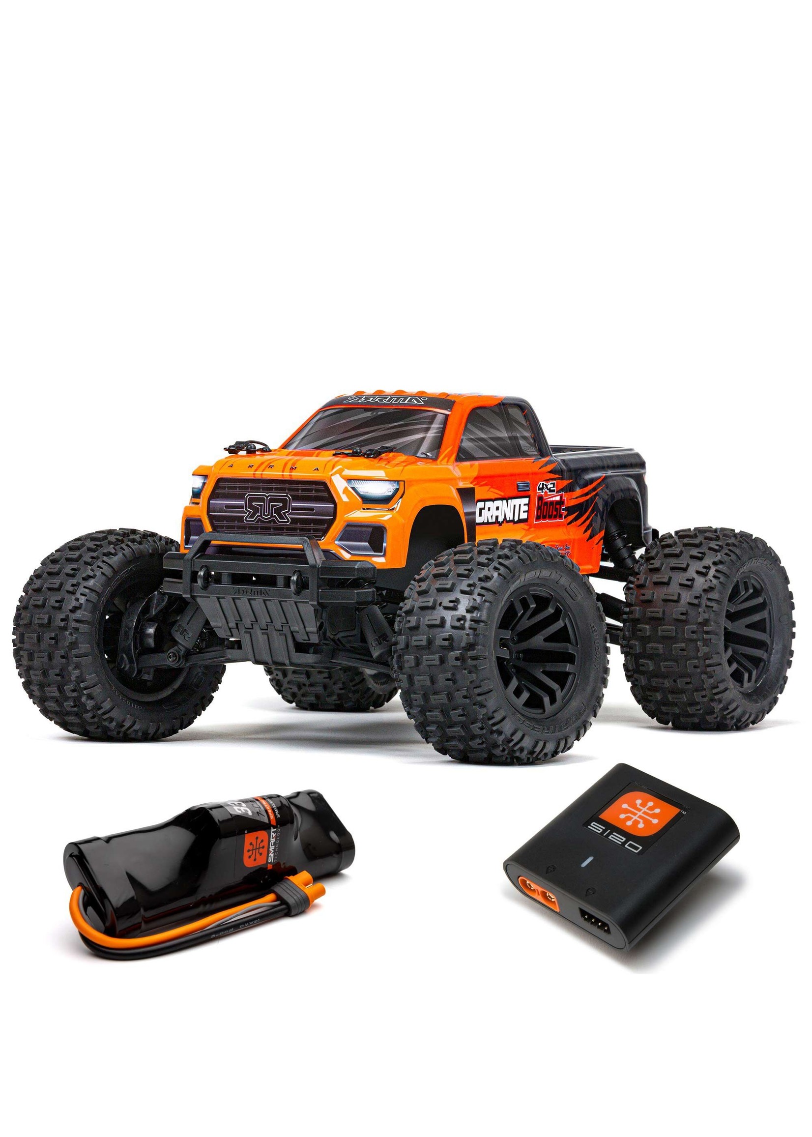 ARA4102SV4 Arrma GRANITE BOOST 4X2 550 Mega 1/10 MT Smart - Fast