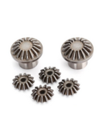 Traxxas TRA8582 Traxxas Gear set, differential (front) (output gears (2)/ spider gears (4))
