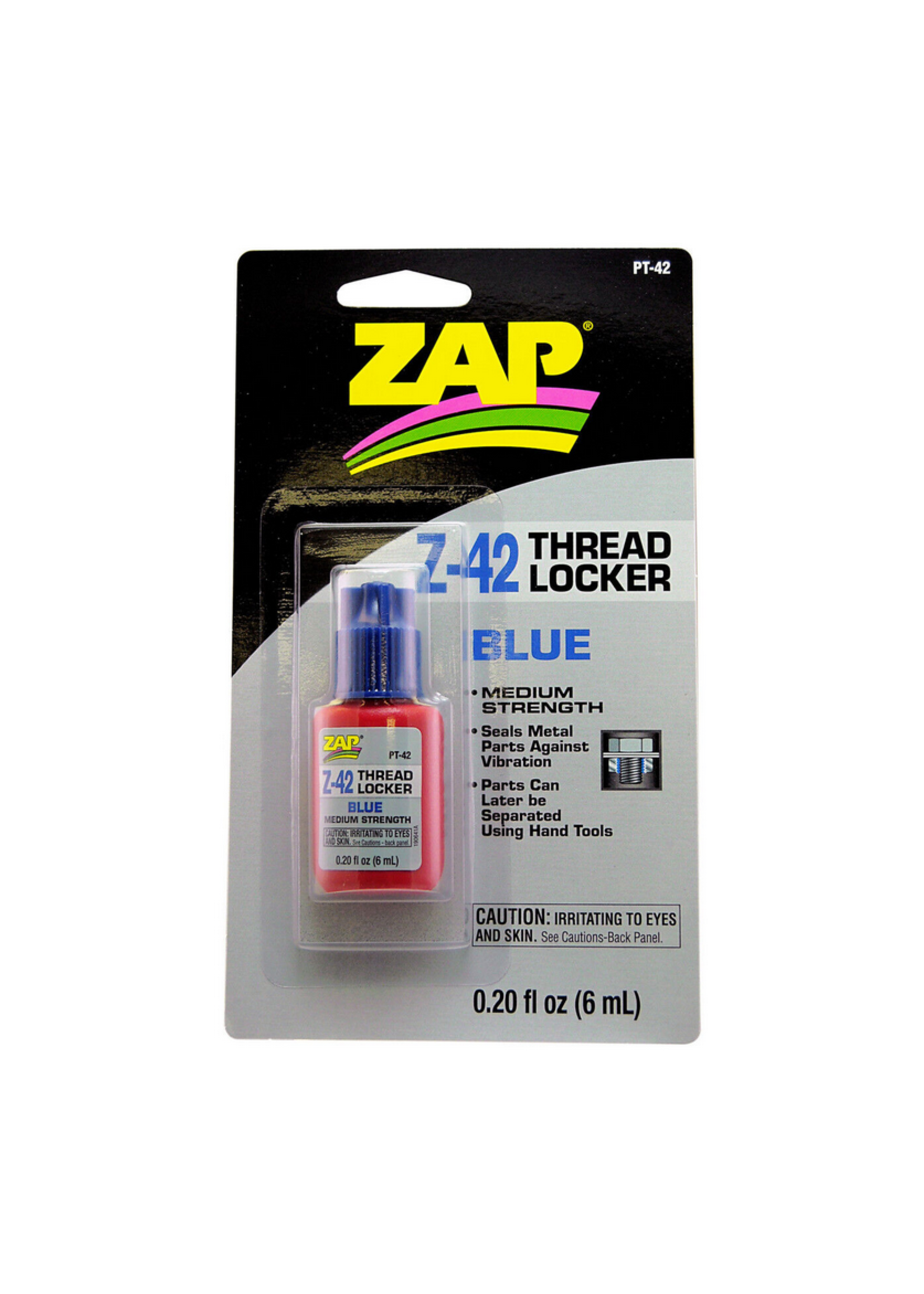 ZAP PAAPT42 ZAP Z-42 Thread Lock, .20 oz