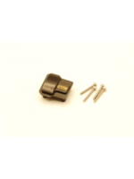 ST Racing Concepts ST9738DBR ST Racing Concepts Brass Diff Cover for Traxxas TRX-4M Black