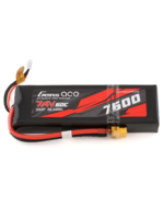 GensAce/Tattu GEA76002S60X6 Gens Ace 7600mAh 7.4V 60C 2S2P Lipo Battery Pack with XT60 Plug