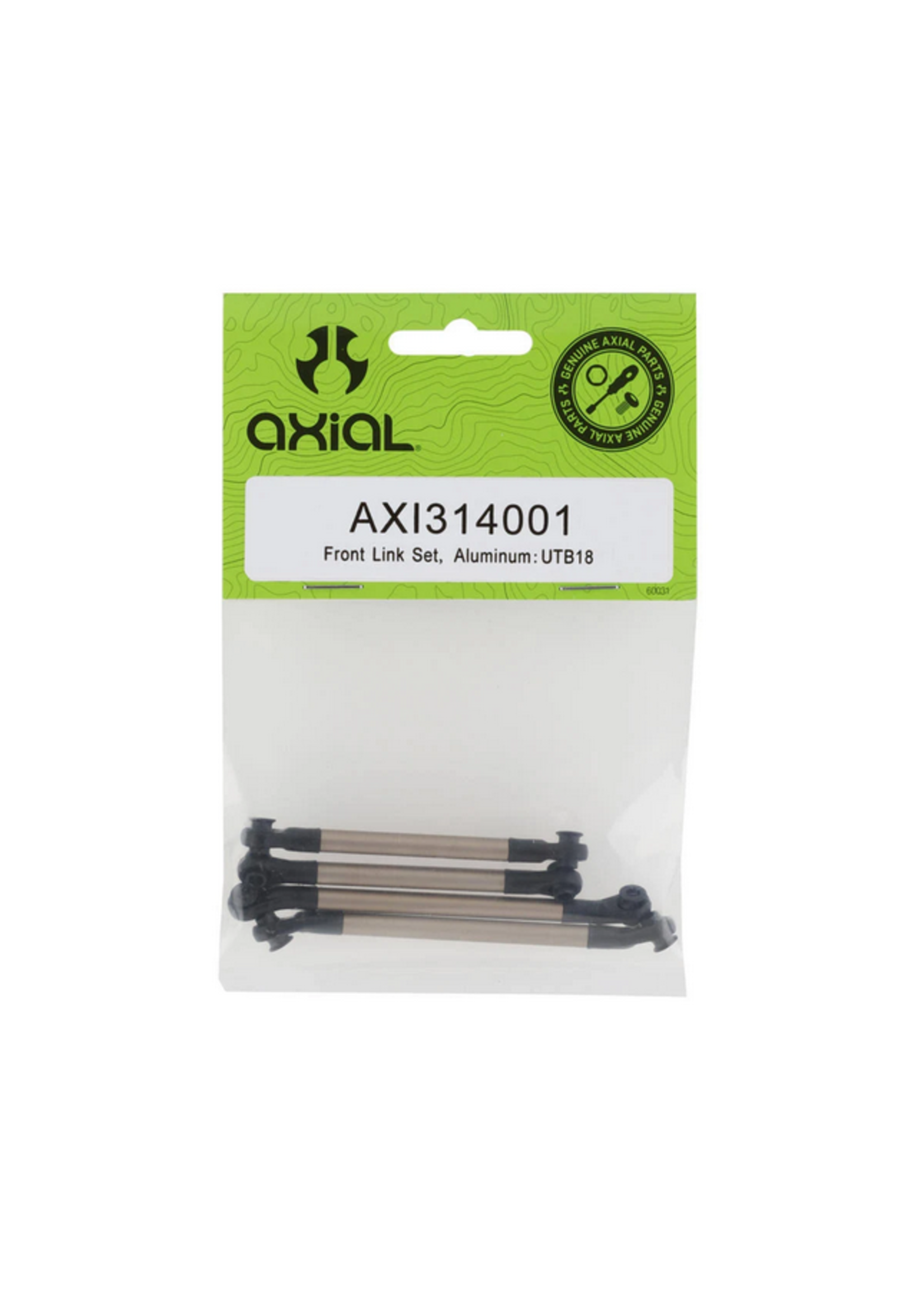 Axial AXI314001 Axial Front Link Set, Aluminum: UTB18