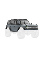 Traxxas TRA9723-DKGRY Traxxas Body, Ford Bronco, complete, dark gray (includes grille, side mirrors, door handles, fender flares, windshield wipers, spare tire mount, & clipless mounting) (requires #9735 front & rear bumpers)